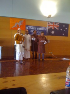 img_0068 Priests chanting mantras before at the inauguration of gathering.