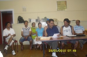 The newly elected Executive Committee