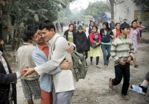 photo_4_-_bhutanese_resettlement The exiled Bhutanese before leaving for TCR, Photo: UNHCR