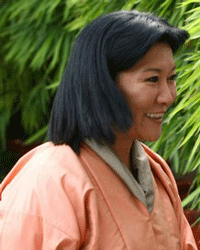 Wife of PM Thinley, Rinsy Dem