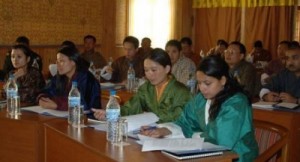 Participants at teh workshop. Photo: Choidup Zangpo