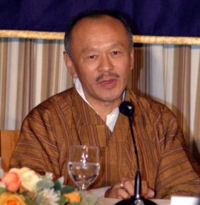 Prime Minister Jigmi Thiney